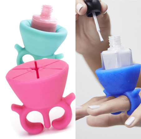 finger nail polish stand