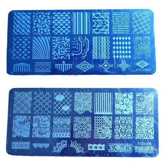 STZ-L Nail art stampping plates