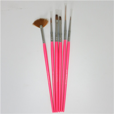 6pcs nail brush set