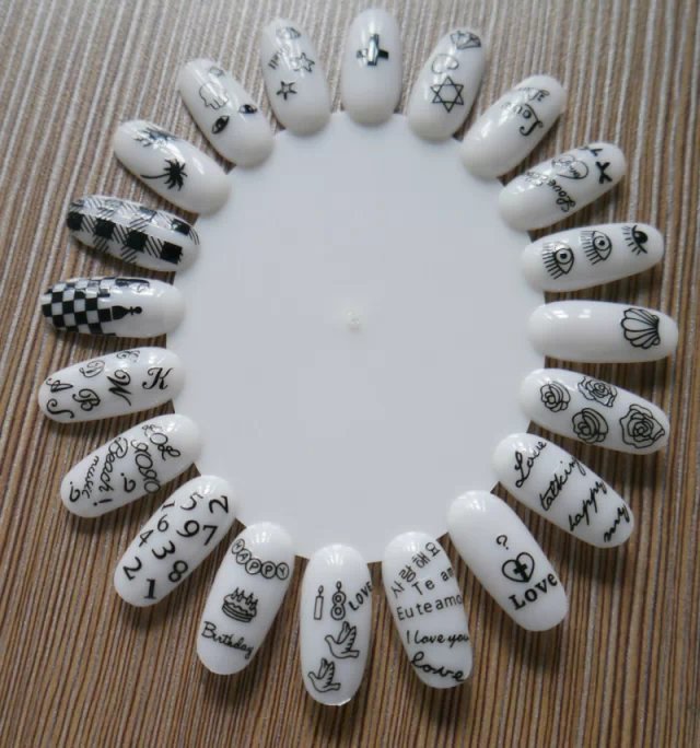 HBJY NAIL STICKER