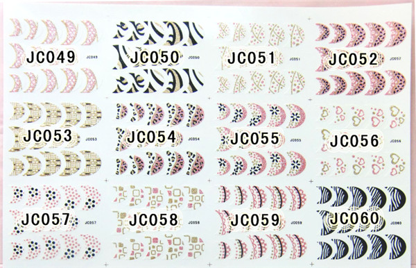 JC nail sticker