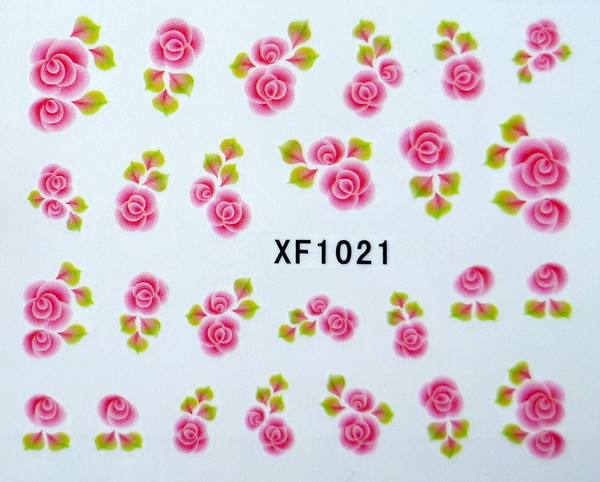 XF1021 XF water nail sticker