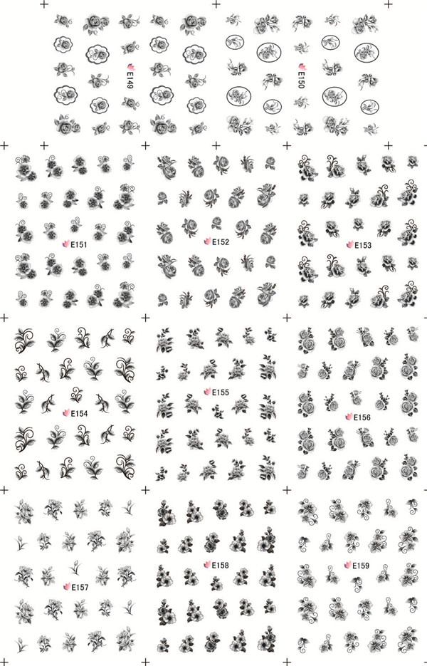 E149-159 nail sticker