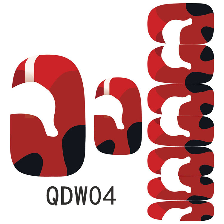 QDW004 nail sticker