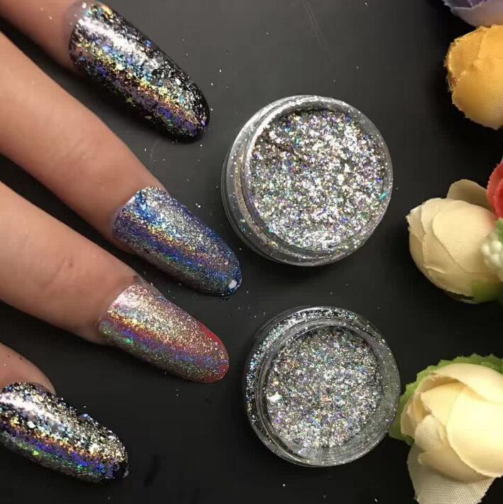 Holographic Nail Powder