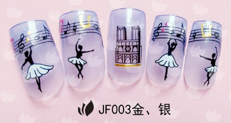 JF 3D nail sticker