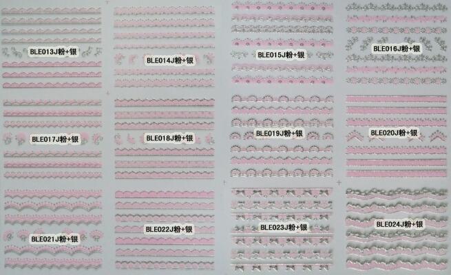 BLE013J-370J 3D Nail Sticker