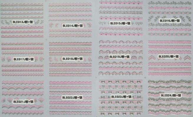 BLE013J-370J 3D Nail Sticker