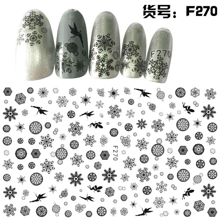 F001-270 3D Nail Sticker
