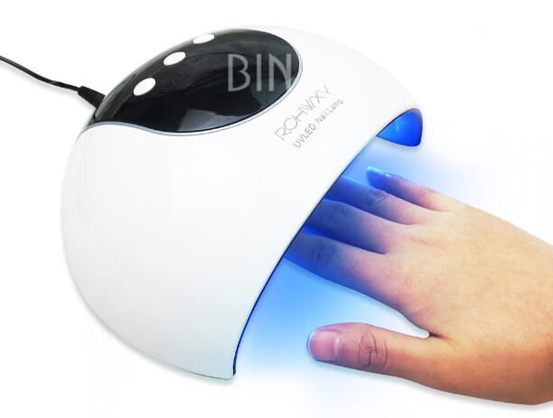 24W half round UV LED nail lamp