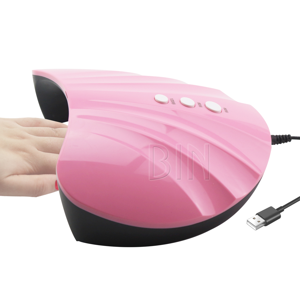 BIN 24w Professional Led Gel Polish Dryer Machine UV Led Nail Lamp