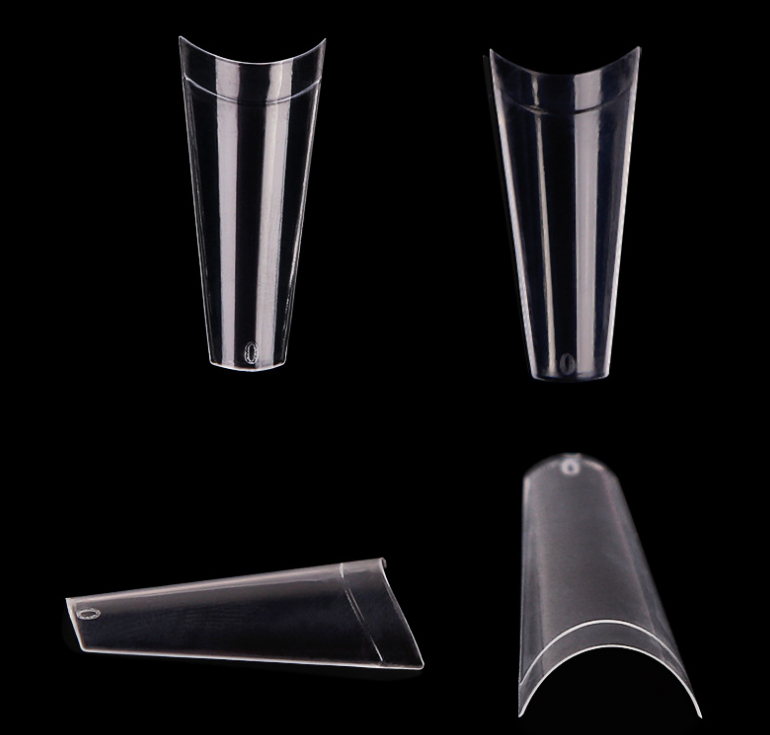 BY-NT-45 Wholesale Practice Nail Tips Press On Half Cover 500PCS