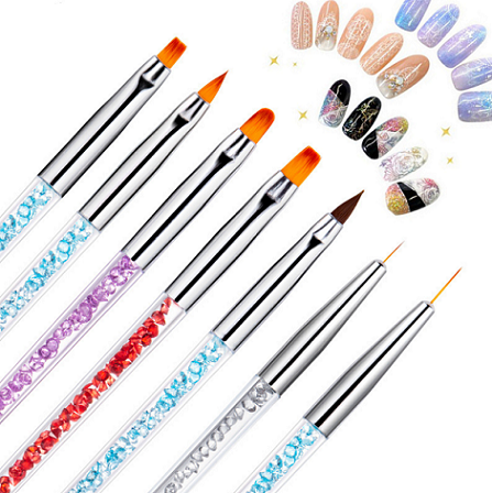 7pcs New nail brush sets