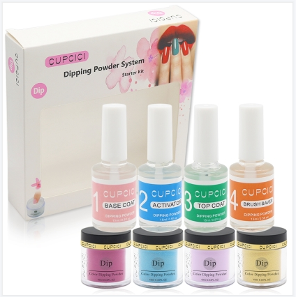 8pc per sets Nail Dipping Powder Kits