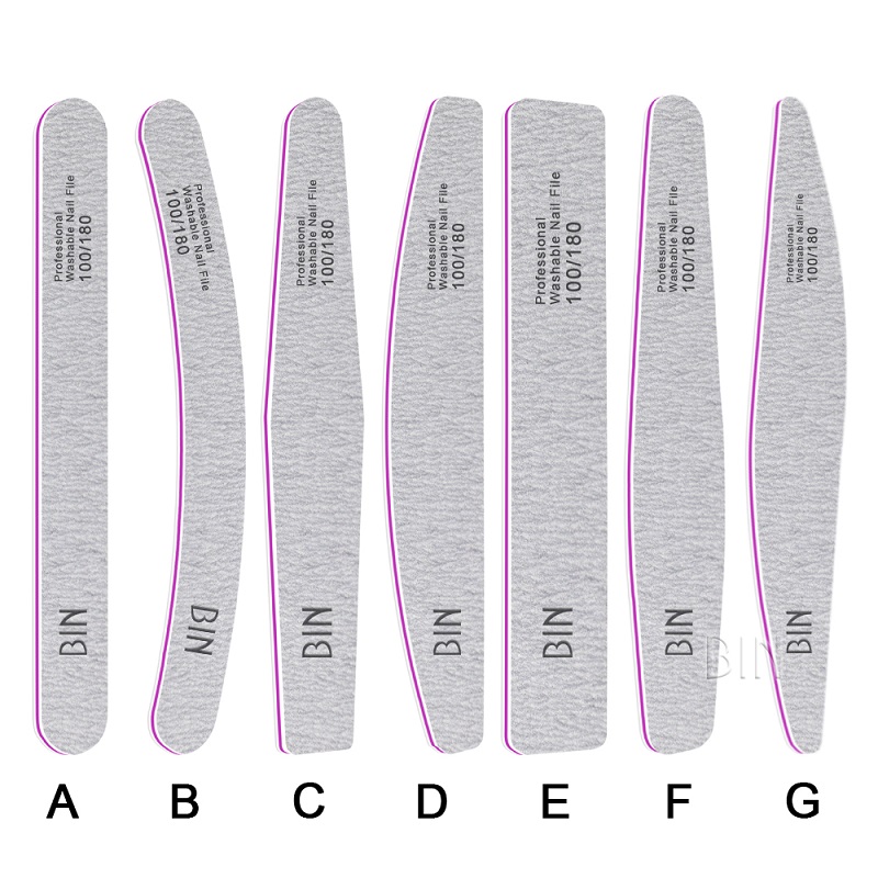 High quality Zebra Washable Sandpaper Nail File