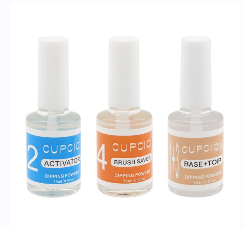 dipping powder liquid 3 sets