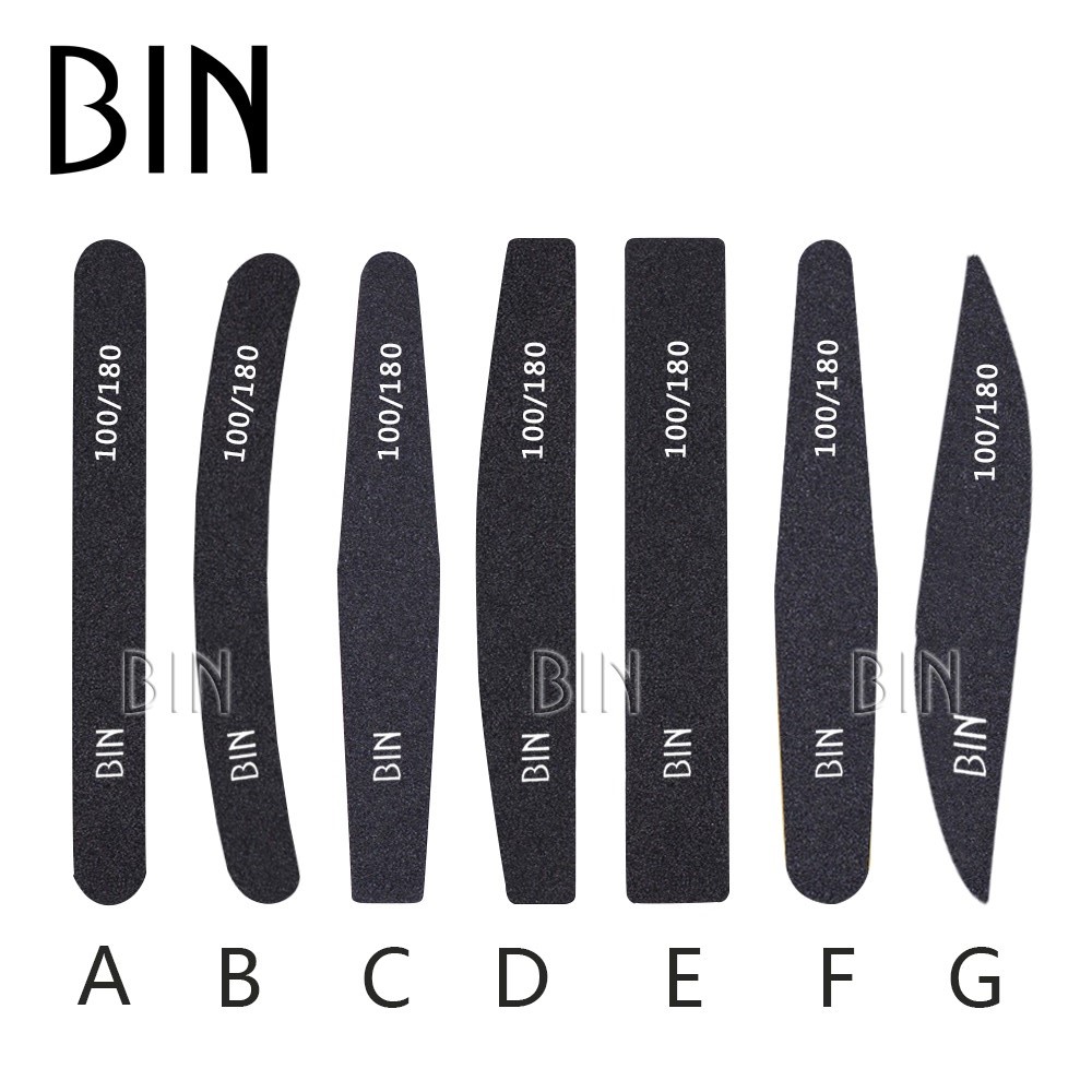 Black Nail File