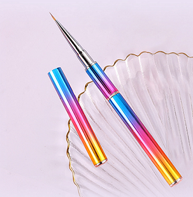 rainbow liner Nail brush