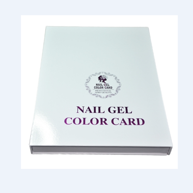 BY-NC-041 216tips book nail color chart