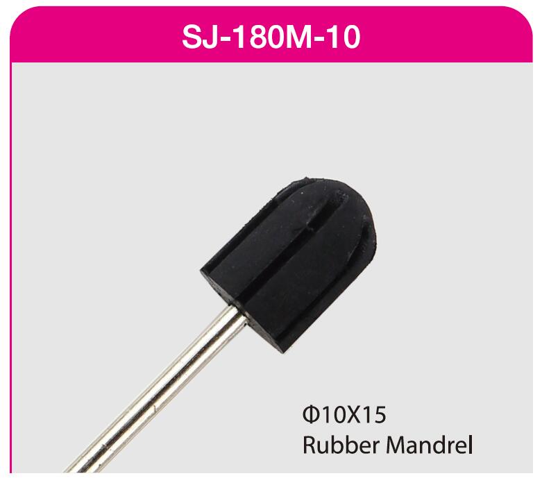 BY-SJ-180M-10 nail drill bits Rubber mandrel