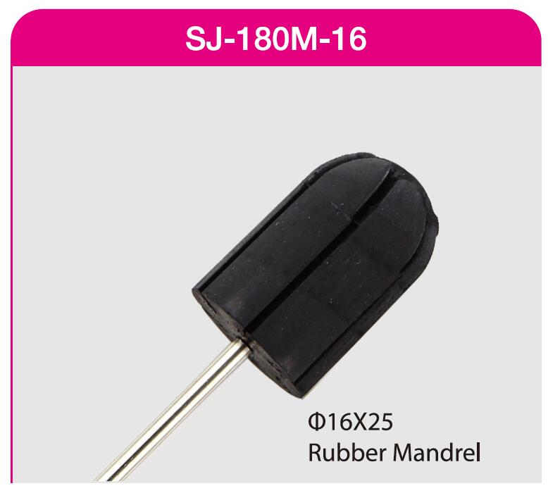 BY-SJ-180M-16 nail drill bits Rubber mandrel