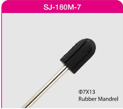 BY-SJ-180M-7 nail drill bits Rubber mandrel
