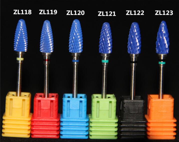 BY-ZL118-123 ceramic Nail Drill bits