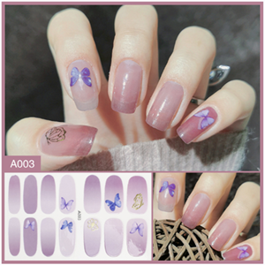 A series nail sticker