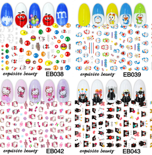 EB series water transfer nail sticker