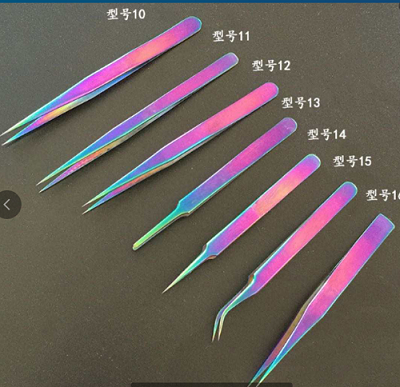 electroplating color tweezers