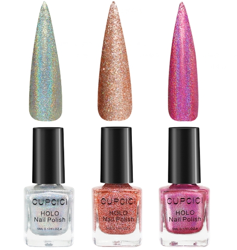 Holographic Nail polish set 5ml/pc