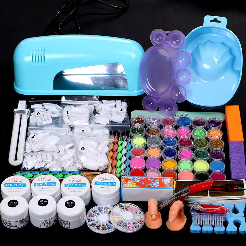 uv gel and nail lamp kit