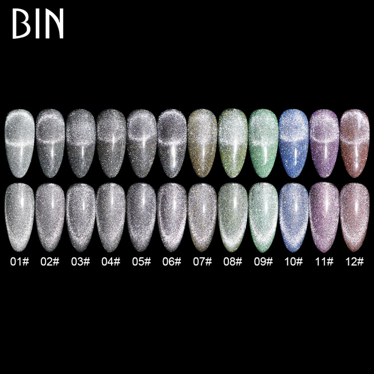 Broken Diamond 9D Cat's Eye Nail Gel